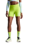 Adidas By Stella Mccartney Heat.rdy Running Shorts In Green