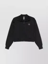 Adidas By Stella Mccartney High Neck Knitwear Sweatshirt With Side Pockets