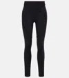 Adidas By Stella Mccartney Asmc Tpr High-rise Leggings In Black