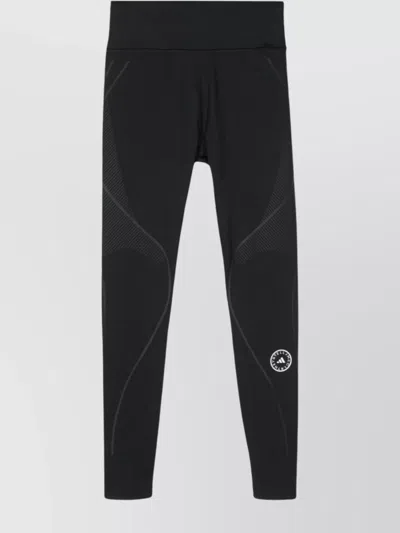 Adidas By Stella Mccartney Asmc Stripe-detail Leggings In Black