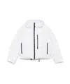Adidas By Stella Mccartney Hooded Puffer Jacket In White