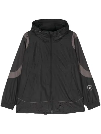 Adidas By Stella Mccartney Woven Track Jacket In Black Utiblk