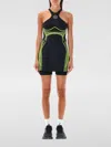 Adidas By Stella Mccartney Truepace Racerback Running Dress In Schwarz