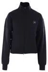 Adidas By Stella Mccartney Knitted Track Top In Black