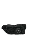 Adidas By Stella Mccartney Logo Printed Bum Bag In Black