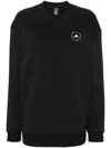 Adidas By Stella Mccartney Logo Cotton Blend Sweatshirt
