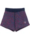 Adidas By Stella Mccartney Printed Terry Shorts