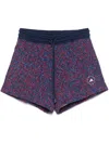 Adidas By Stella Mccartney Adidas By Stella Mc Cartney Logo Cotton Shorts