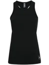 Adidas By Stella Mccartney Logo Printed Crewneck Tank Top