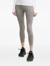 Adidas By Stella Mccartney Truepurpose Perforated Stretch Recycled Leggings In Gray