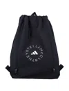 Adidas By Stella Mccartney Gymsack Backpack With Adjustable Straps And Side Zipper Pocket