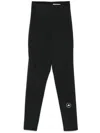 Adidas By Stella Mccartney Logo Leggings In Black