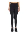 Adidas By Stella Mccartney Truestrength Logo-jacquard Recycled Stretch-jersey Leggings In Black