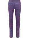 Adidas By Stella Mccartney Truepurpose Optime Printed Performance Leggings In Multi