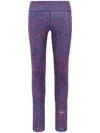 Adidas By Stella Mccartney Truepurpose Optime Printed Performance Leggings In Multi