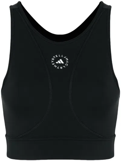 Adidas By Stella Mccartney Logo Nylon Top