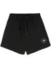 Adidas By Stella Mccartney Adidas By Stella Mc Cartney Logo Training Shorts In Black