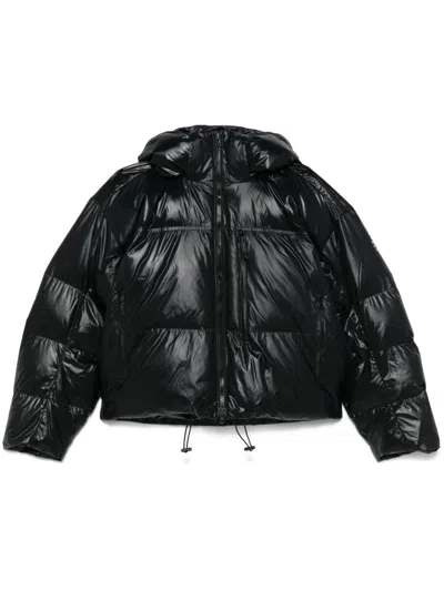 Adidas By Stella Mccartney Logo-patch Puffer Jacket In Multicolor