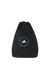 Adidas By Stella Mccartney Logo-print Backpack In Black