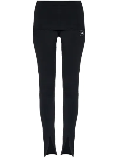 Adidas By Stella Mccartney Truestrength Splitcuff Leggings Black