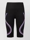 Adidas By Stella Mccartney Logo Print Knee Length Shorts