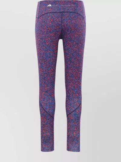 ADIDAS BY STELLA MCCARTNEY LOGO PRINT LEGGINGS ELASTIC WAISTBAND