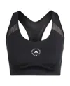 Adidas By Stella Mccartney Truepurpose Power Impact Training Bra In Black