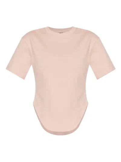Adidas By Stella Mccartney Logo-print T-shirt In Pink