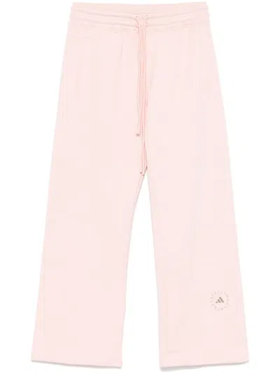 Adidas By Stella Mccartney Logo-print Track Pants In Pink