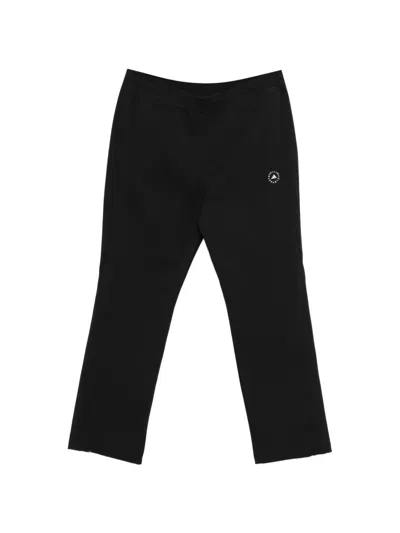 Adidas By Stella Mccartney Logo-print Track Trousers In Black