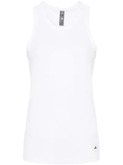 ADIDAS BY STELLA MCCARTNEY ADIDAS BY STELLA MCCARTNEY LOGO RIBBED TANK TOP
