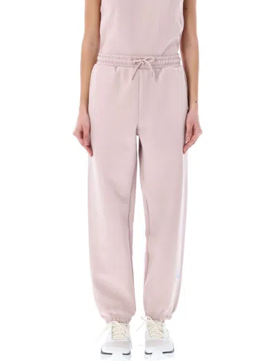 Adidas By Stella Mccartney Logo Rubberised Joggers In Pink