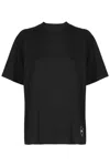 Adidas By Stella Mccartney Truecasuals Logo-print T-shirt In Black