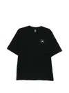 Adidas By Stella Mccartney Adidas By Stella Mc Cartney Logo Sporty T Shirt In Black