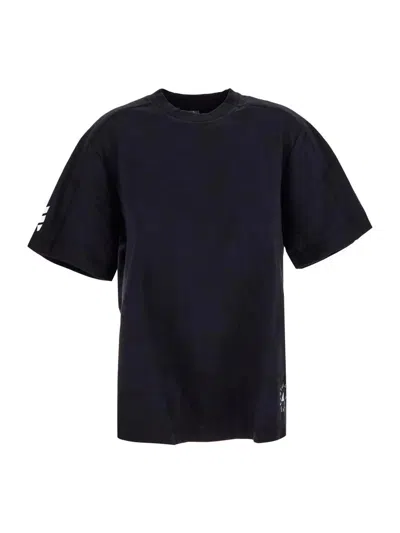 Adidas By Stella Mccartney Logo T-shirt In Black