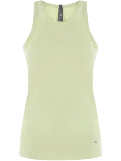 Adidas By Stella Mccartney Logo Tank Top In Halo