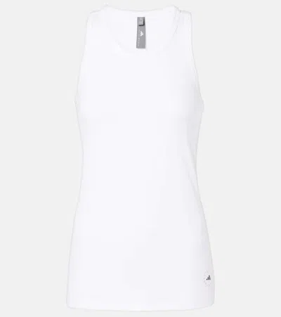 Adidas By Stella Mccartney Adidas By Stella Mc Cartney Logo Tank Top In White