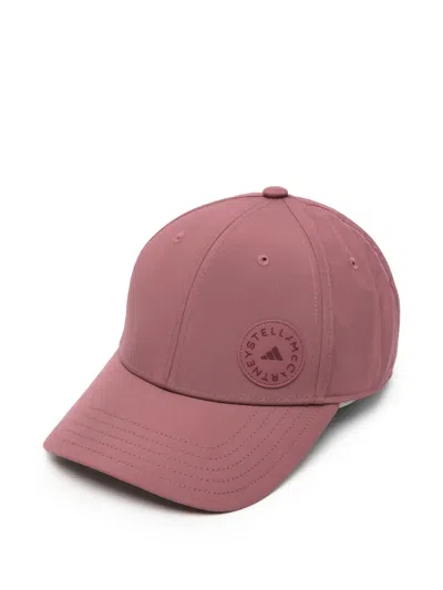 Adidas By Stella Mccartney Logo-patch Baseball Cap In Pink