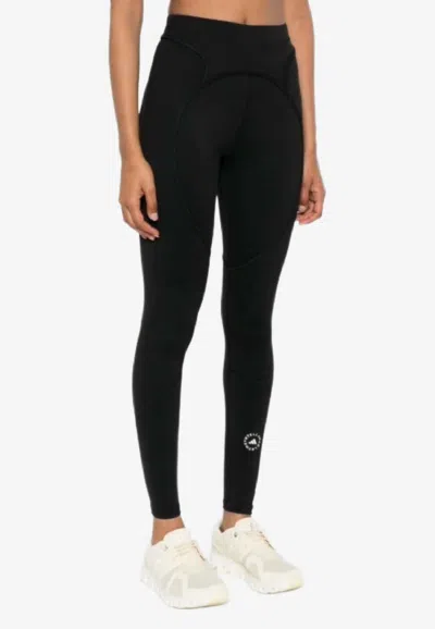 Adidas By Stella Mccartney Panelled Leggings In Animal Print