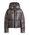 Adidas By Stella Mccartney Long-sleeved Hooded Cotton Suit In Black