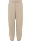 Adidas By Stella Mccartney Adidas By Stella Mc Cartney Logo Organic Cotton Sweatpants In Dessan