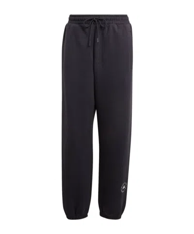 Adidas By Stella Mccartney Loose Sweat Trousers In Black