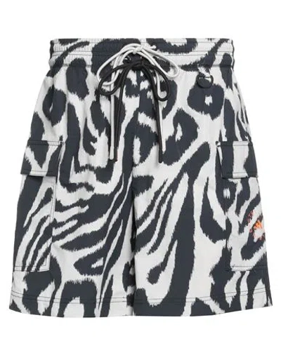 Adidas By Stella Mccartney Woman Shorts & Bermuda Shorts Light Grey Size Xs Recycled Polyamide