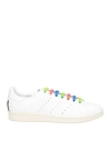 Adidas By Stella Mccartney Man Sneakers White Size 8.5 Textile Fibers