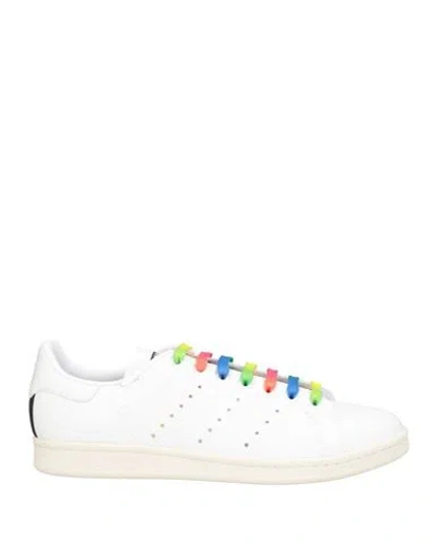 Adidas By Stella Mccartney Man Sneakers White Size 8.5 Textile Fibers