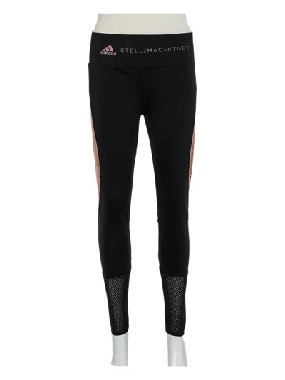 Pre-owned Adidas By Stella Mccartney Mesh-panel Leggings