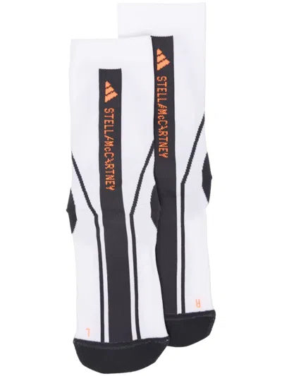 Adidas By Stella Mccartney Mid-calf Socks In White