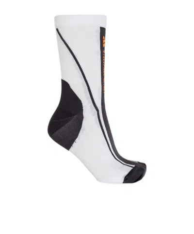 Adidas By Stella Mccartney Mid-calf Socks In White