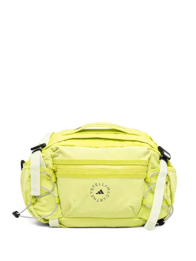 Adidas By Stella Mccartney Multisport Mesh-panelled Crossbody Bag