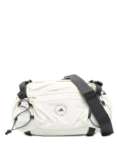 Adidas By Stella Mccartney Multisport Perforated-panel Belt Bag In Neutral